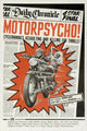 Motor Psycho Movie Poster Print showcasing classic film imagery.