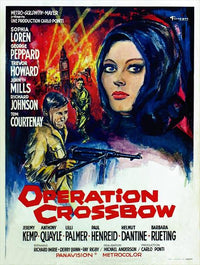 Operation Crossbow Movie Poster Print showcasing iconic film art