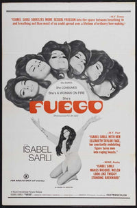 Fuego Movie Poster Print featuring vibrant colors and cinematic imagery.