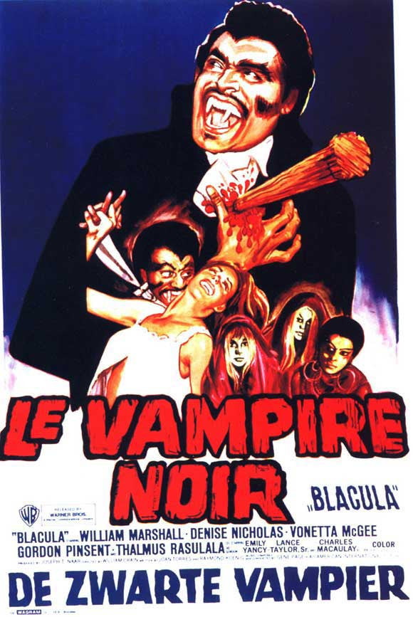 Blacula Movie Poster Print - 11x17 Wall Art