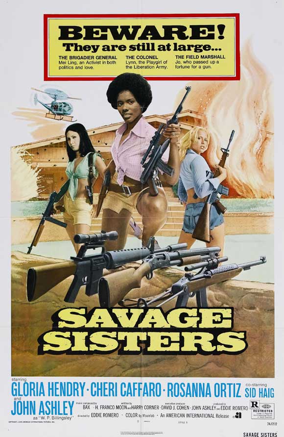 Savage Sisters Movie Poster Print showcasing iconic film imagery.