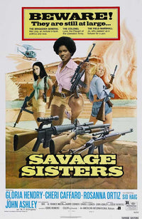 Savage Sisters Movie Poster Print showcasing iconic film imagery.