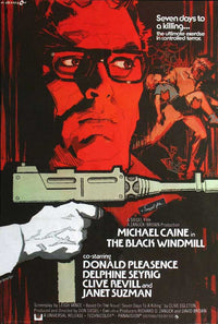 The Black Windmill Movie Poster Print showcasing cinematic art.