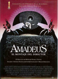 Amadeus Movie Poster Print featuring Wolfgang Amadeus Mozart