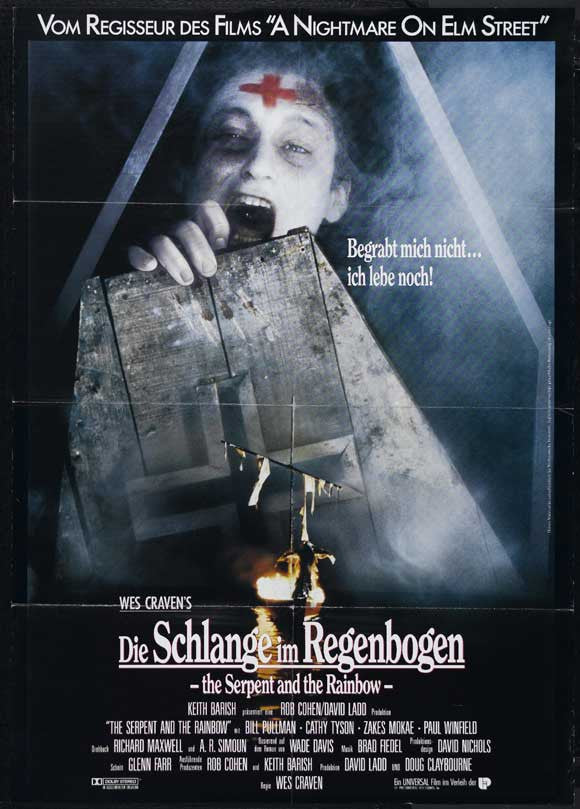 The Serpent and the Rainbow Movie Poster Print (11x17)