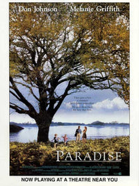 Paradise Movie Poster Print showcasing vibrant colors and dynamic imagery