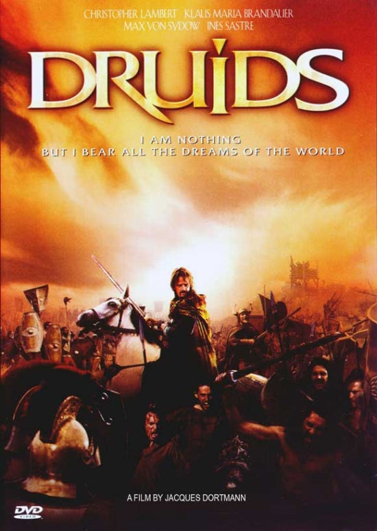 Druids Movie Poster Print featuring mystical ancient themes.