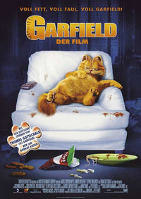 Garfield Movie Poster Print featuring the iconic cartoon cat
