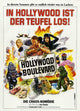 Hollywood Boulevard Movie Poster Print showcasing iconic street art