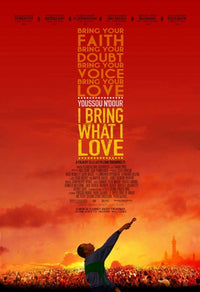 Youssou Ndour I Bring What I Love Movie Poster showcasing vibrant music culture.