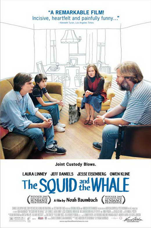 The Squid and the Whale Movie Poster Print - 27x40