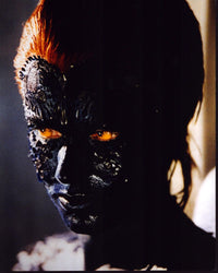 Rebecca Romijn Close Up Photo Print from X-Men, showcasing Mystique.