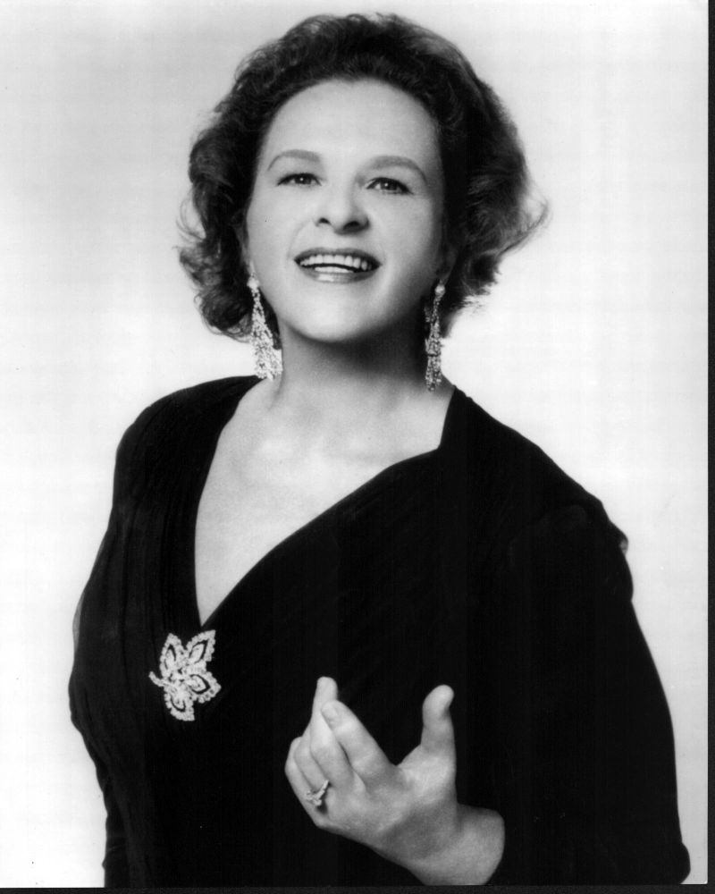 Black and white photo print of Kate Smith, iconic performer.