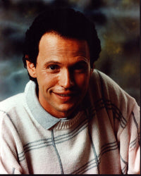 Billy Crystal photo print in checkered sweater, 8x10