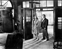 Bette Davis and James Cagney in The Bride Came C.O.D. Black and White Photo Print