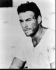 Jean-Claude Van Damme black and white photo print