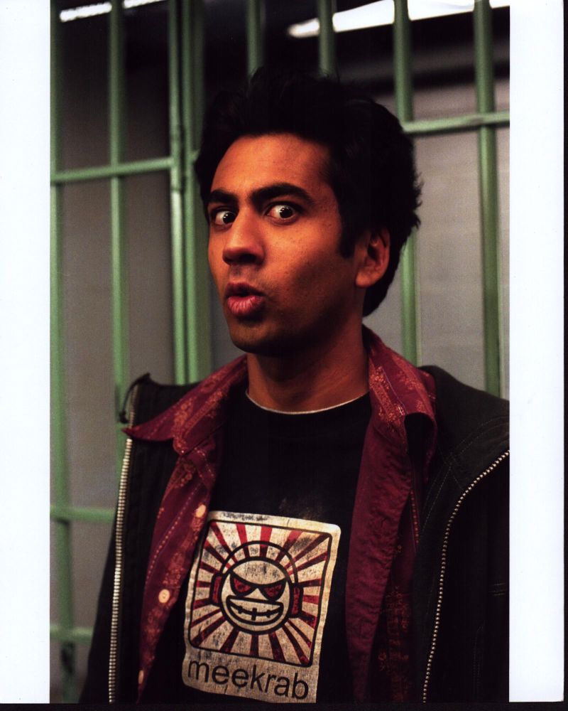 Kal Penn Harold & Kumar Go To White Castle Photo Print in front of jail cell