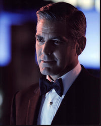 George Clooney photo print in tuxedo and bowtie