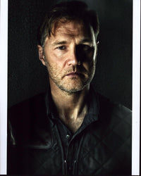 David Morrissey close-up photo print from The Walking Dead.