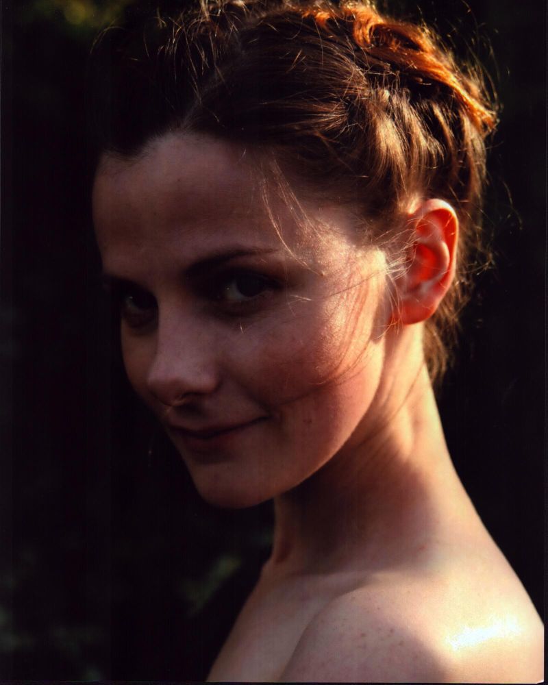 Louise Brealey Close Up Photo Print in One Shoulder Top