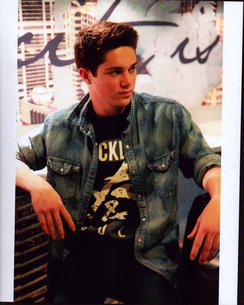 Jimmy Deshler in Denim Jacket Photo Print
