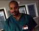 Donald Faison on set of Scrubs photo print