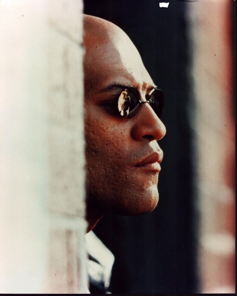 Laurence Fishburne in The Matrix Photo Print