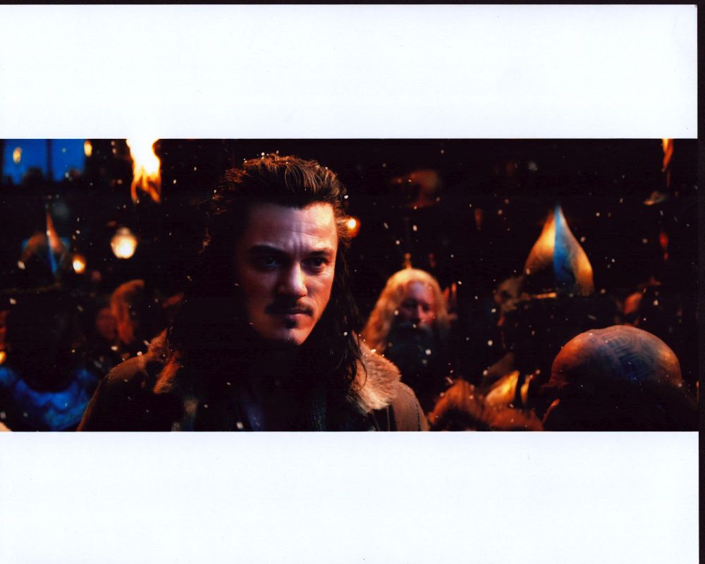 Luke Evans close-up photo print from The Hobbit: The Desolation of Smaug
