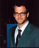 Michael Weatherly wearing glasses in a gray suit photo print.