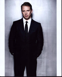 John Gammon in Black Suit and Tie Photo Print
