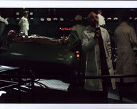 Chris Evans and Stanley Tucci in laboratory scene from Captain America: The First Avenger photo print.