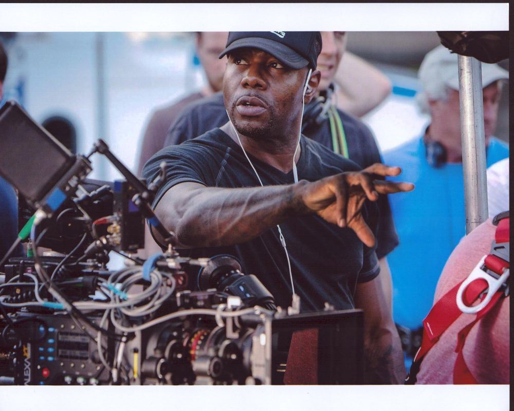 Antoine Fuqua Behind The Scenes Photo Print