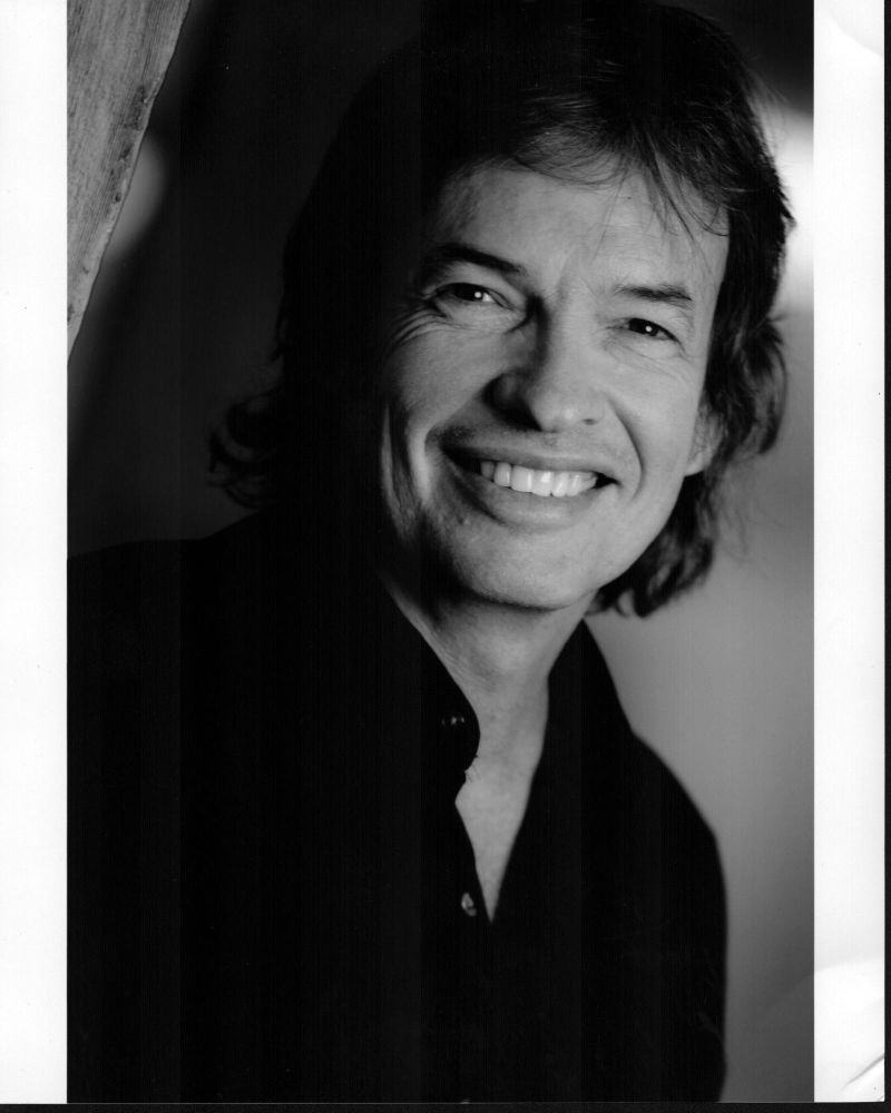 Gary Graham Headshot Smiling Black and White Photo Print