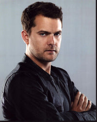 Joshua Jackson side view photo print with arms crossed