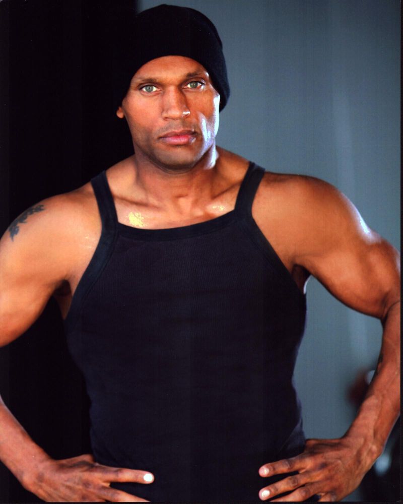 Mark Rhino Smith photo print with hands on hips