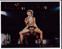 Kylie Minogue On Stage Photo Print with Dancer's Back