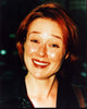 Jennifer Ehle close up photo print in a black leather jacket