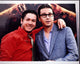 Brian Ronalds and Dean Ronalds at A Nightmare on Elm Street Premiere Photo Print