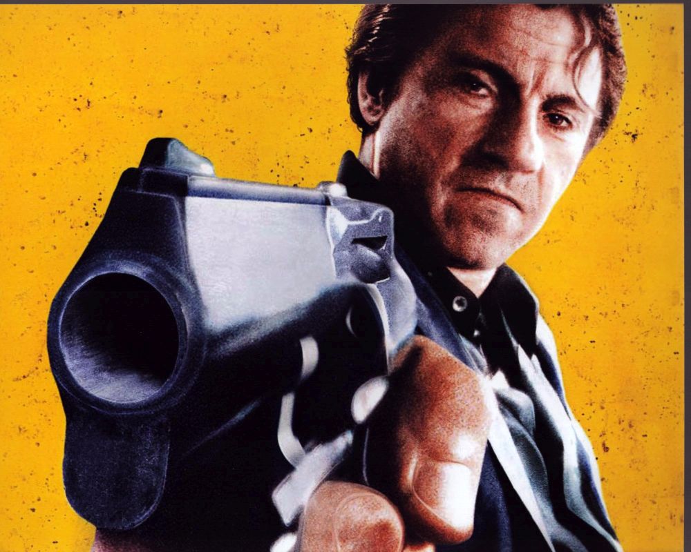 Harvey Keitel holding gun Bad Lieutenant cover photo print