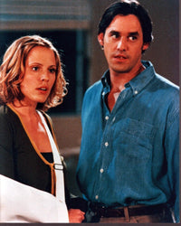 Emma Caulfield and Nicholas Brendon in Buffy the Vampire Slayer photo print.