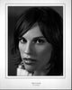 Hilary Swank Close-Up Black and White Photo Print