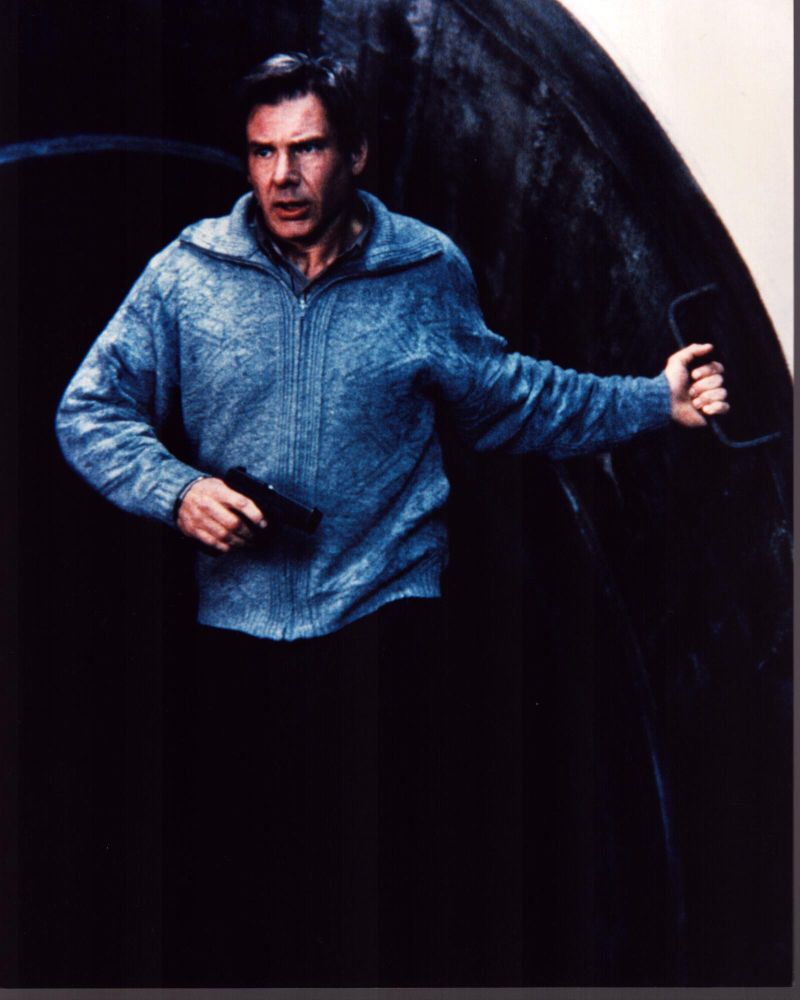 Harrison Ford Holding Gun in The Fugitive Photo Print