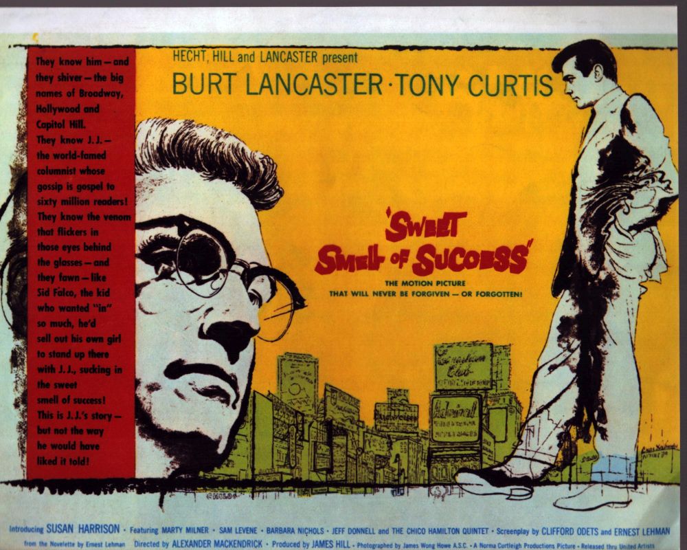 Sweet Smell of Success Movie Poster Photo Print - 8x10