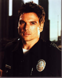 Jason Gedrick closeup photo print in uniform.