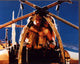 Kevin Sorbo behind the scenes photo from Hercules: The Legendary Journeys
