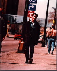 Keanu Reeves Walking on Sidewalk with Suitcase - Feeling Minnesota Photo Print