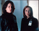 Annabeth Gish and Gillian Anderson The X-Files photo print.