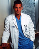 Justin Chambers Grey's Anatomy photo print in lab coat.