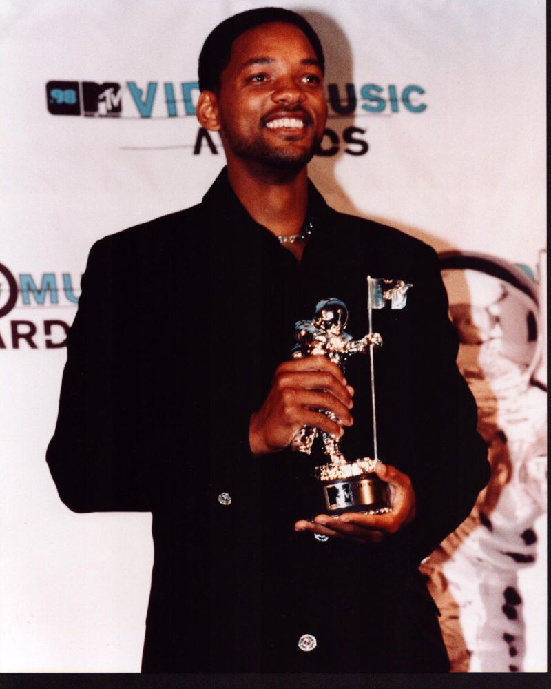 Will Smith MTV Video Music Award Photo Print showcasing vibrant colors