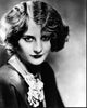 Barbara Stanwyck Black and White Headshot with Pearl Necklace Photo Print